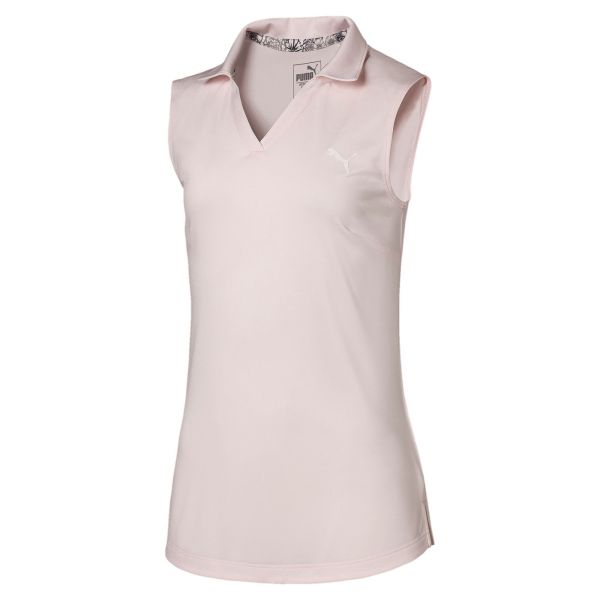 Puma Heather sleeveless Polo Mädchen rosa
