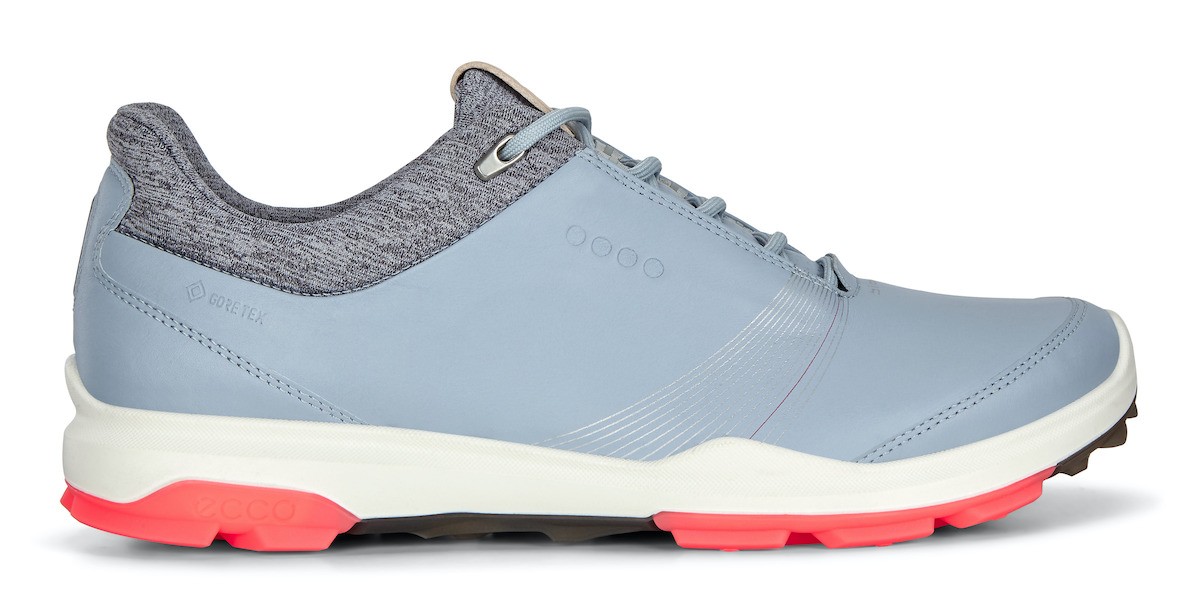 Ecco Golf Biom Hybrid 3 Golfschuhe Damen hellblau