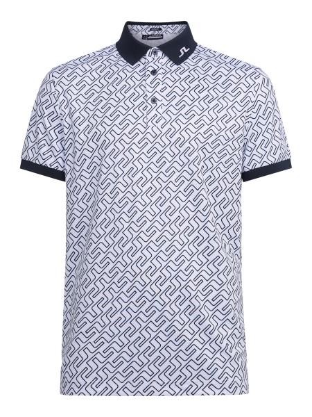 J.Lindeberg Tour Tech Reg Fit Print Polo Herren