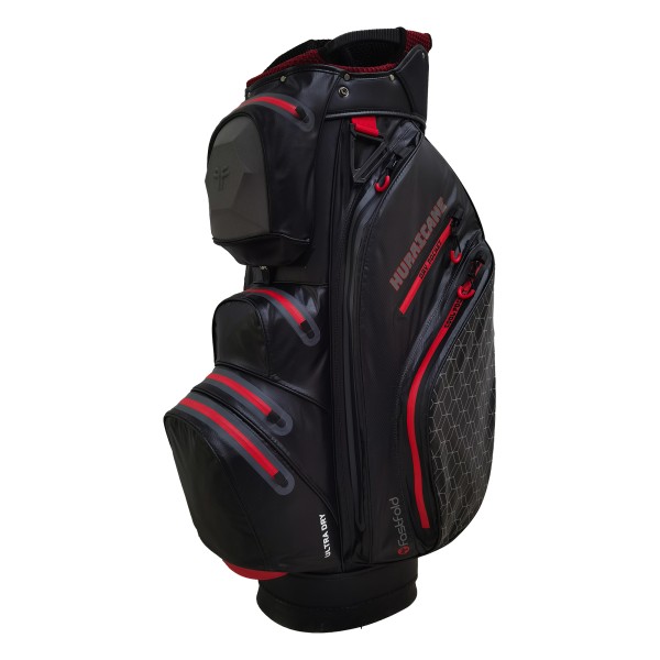 Fastfold HURRICANE Cartbag schwarz/rot