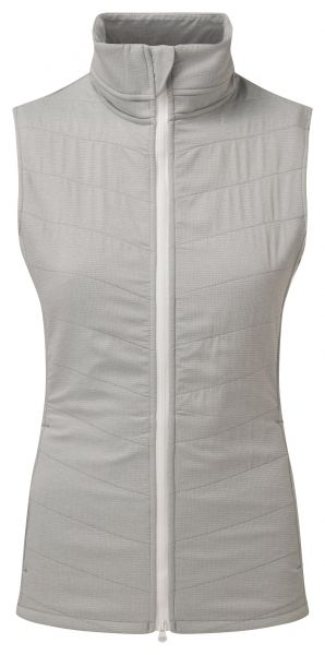 Footjoy Quilted Weste Damen grau/weiß