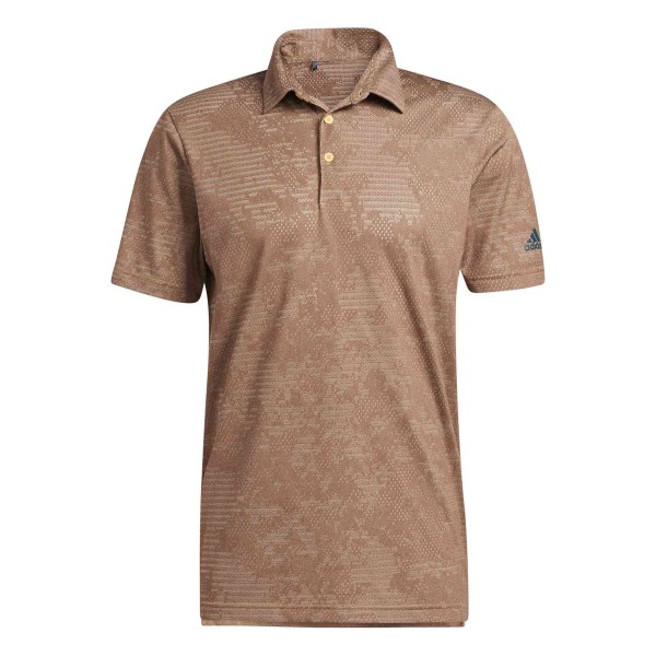 adidas Camo Polo Herren orange