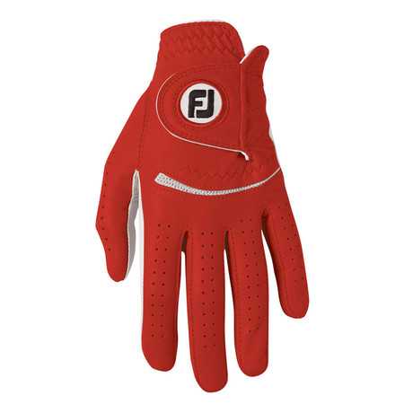 Footjoy Spectrum Damenhandschuh weiß/rot