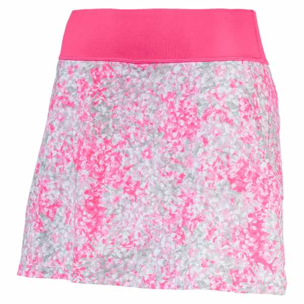 Puma PWRSHAPE Floral Knit Skirt Damen pink/weiß