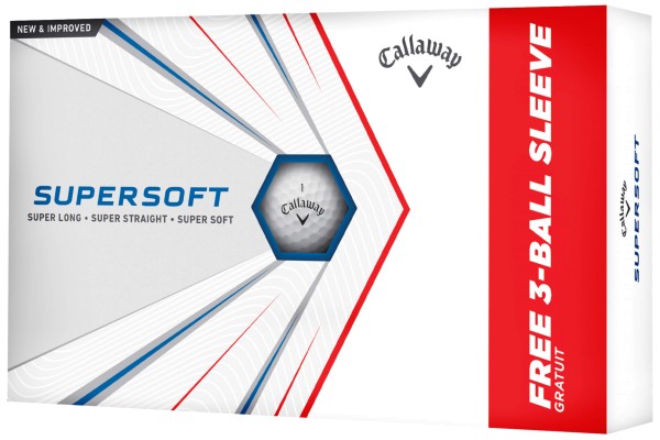 Callaway Supersoft Golfbälle 15er Pack