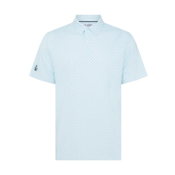 Original Penguin Golf Retro GEO Print Polo Herren