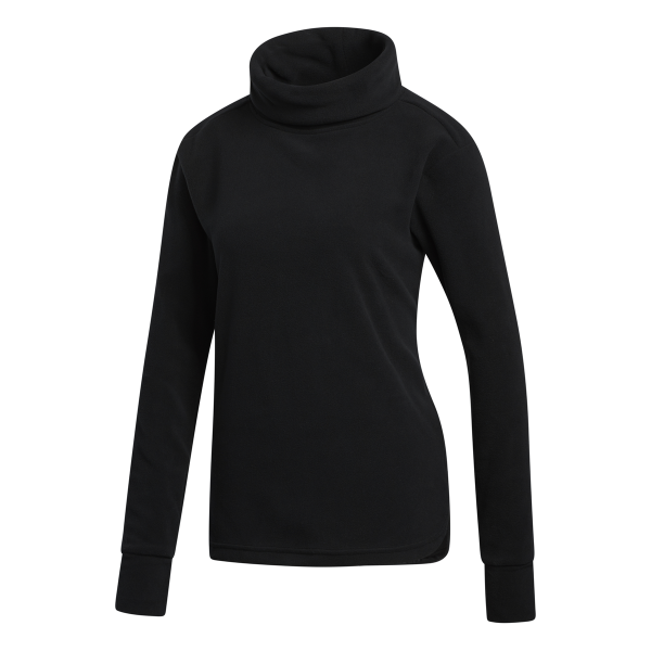 adidas Polar Fleece Pullover Damen schwarz