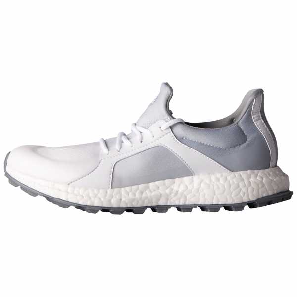 Adidas climacross Boost Damen Golfschuh weiß/grau/silber