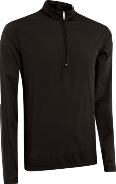 Ashworth Performance Wind Half-Zip Pullover schwarz