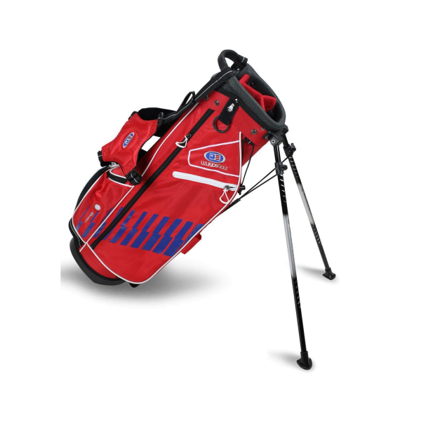 U.S. Kids Golf Standbag 2020 rot/blau