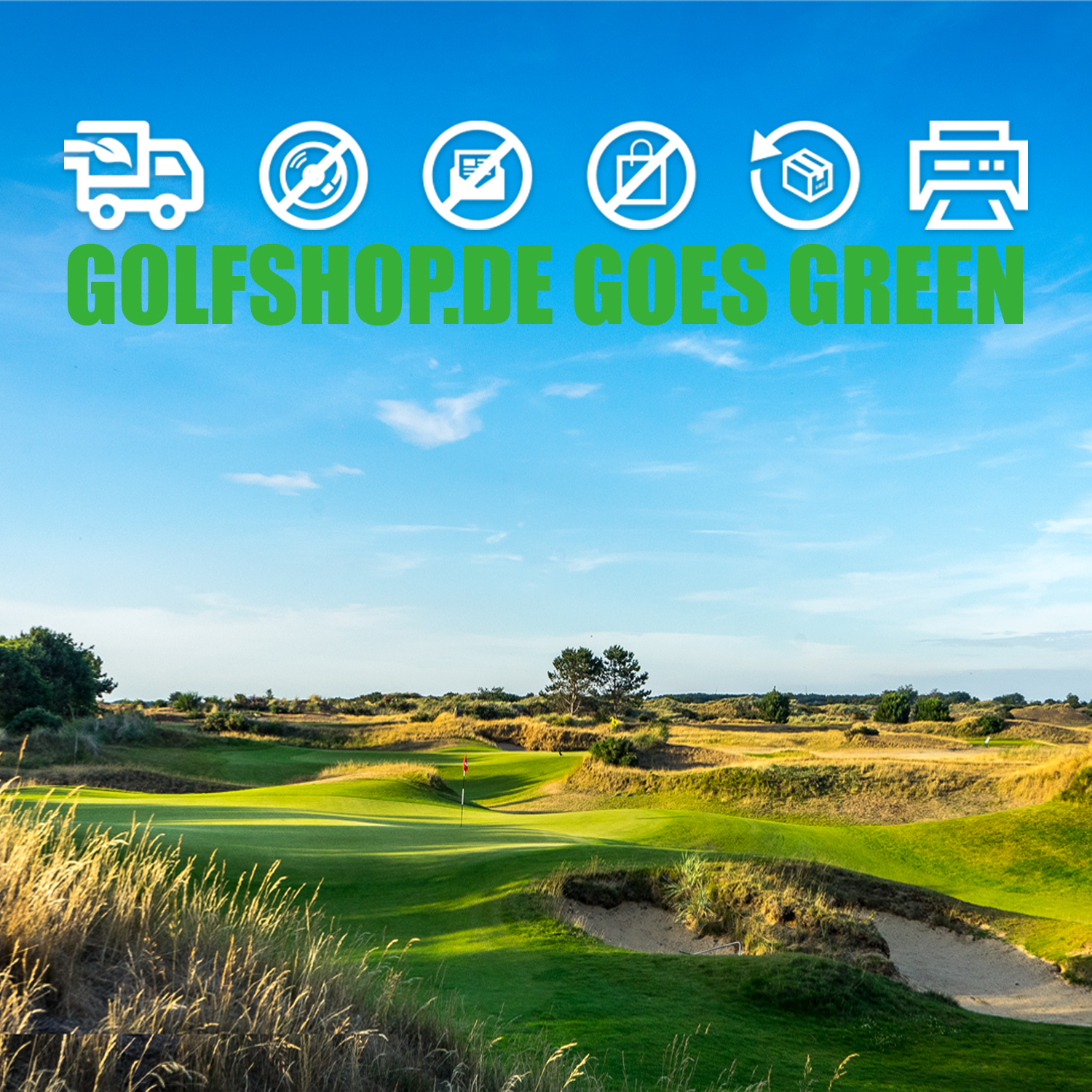 GOLFSHOP GOES GREEN 2020 Nouvelles Golfshop.de