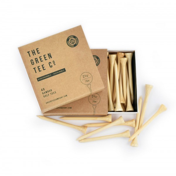The Green Tee Company Bamboo 2 3/4“ Tees 40Stk.