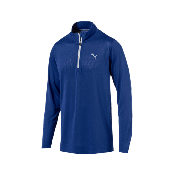 Puma Evoknit Essential 1/4-Zip Pullover Herren royalblau