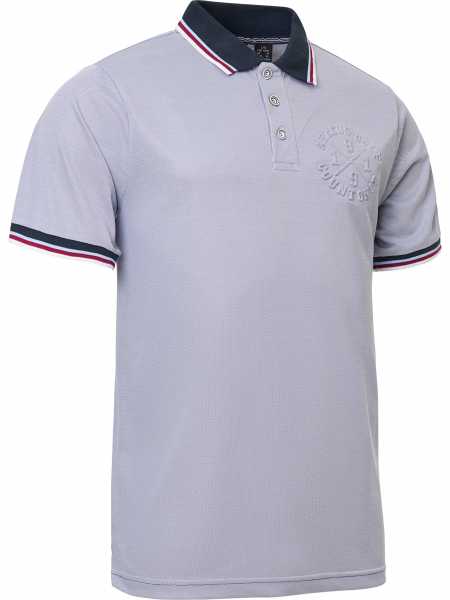 Abacus ROCKY Polo Shirt Herren grau