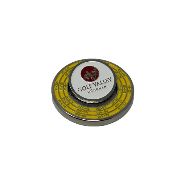 Golf Valley Yardage BallMarker