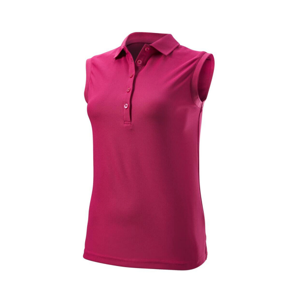 Wilson Staff Authentic Sleeveless Polo Damen lila