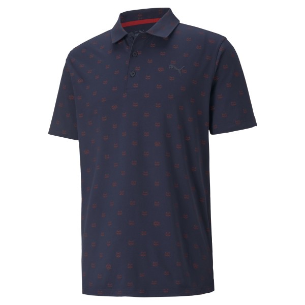 Puma Cloudspun Bandit Polo Herren US OPEN navy