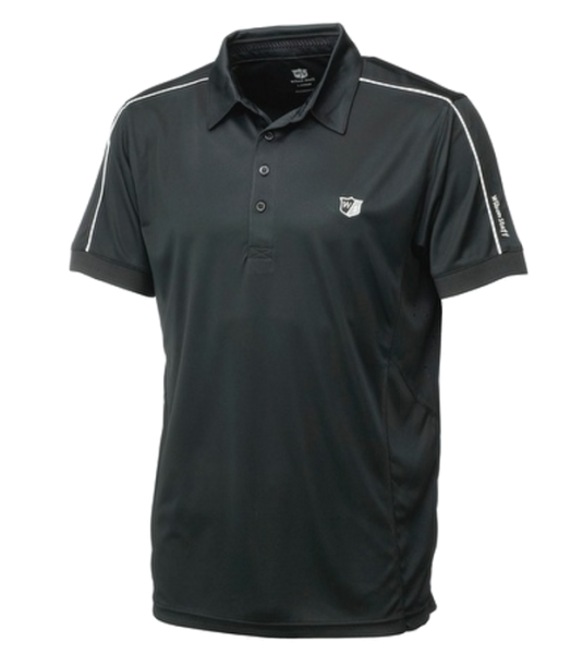 Wilson Staff Performance Polo Herren schwarz