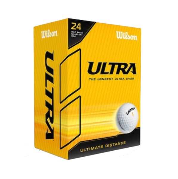 Wilson Ultra Distance Bälle weiß 24er Pack