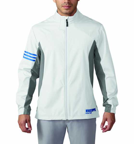adidas Gore Windstopper Full-Zip Herrenjacke weiß