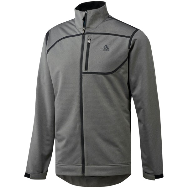 adidas Climastorm Ribbed Softshell Jacke Herren grau