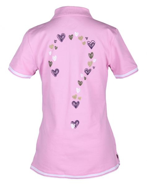 Girls Golf Hearty? Polo Damen rose