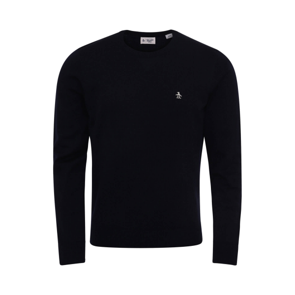 Penguin Golf Solid Merino Pullover Herren navy