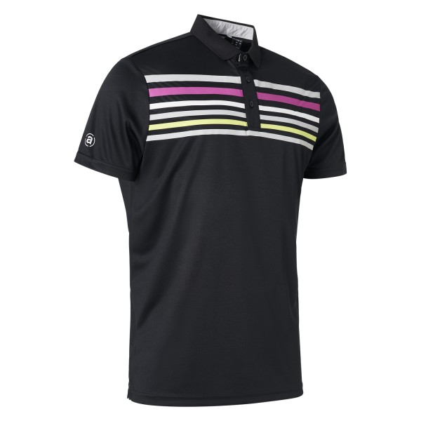 Abacus Louth Polo Herren schwarz