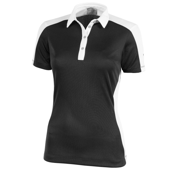 Galvin Green MURIEL Ventil8 Plus Polo Damen schwarz/weiß