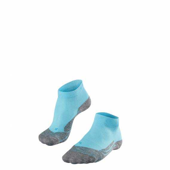 FALKE GO 2 Short WOMEN Golfsocken blau/grau