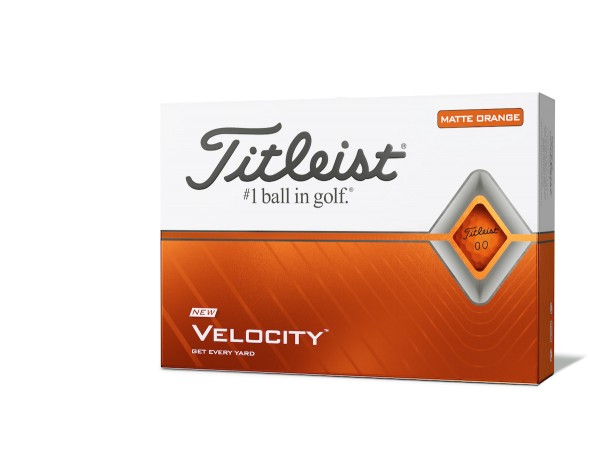 Titleist Velocity 2020 Bälle 12 Stk. orange