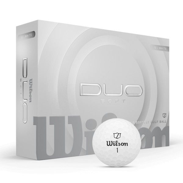 Wilson Staff DUO 25 Golfbälle 12Stk. weiss