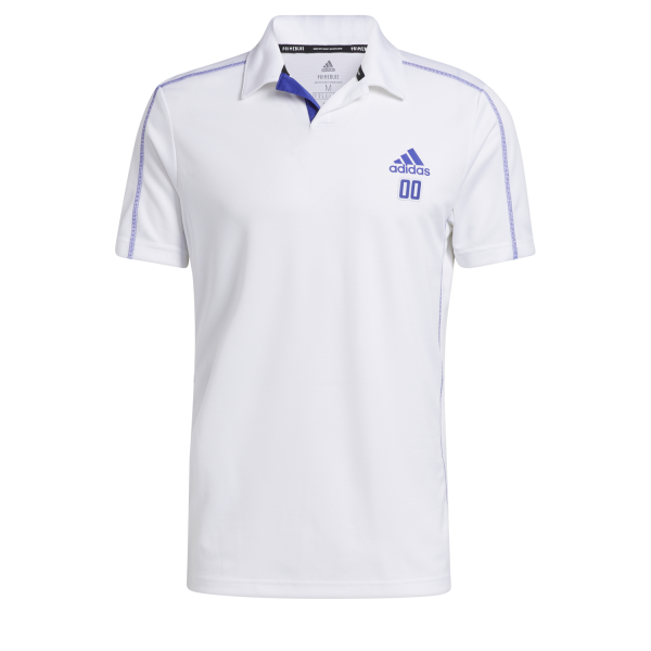 adidas PRIMEBLUE HEAT.READY Polo Herren weiß