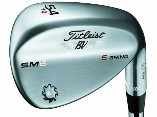 Titleist Vokey Design Spin Milled SM6 Tour Chrome Wedge Linkshand