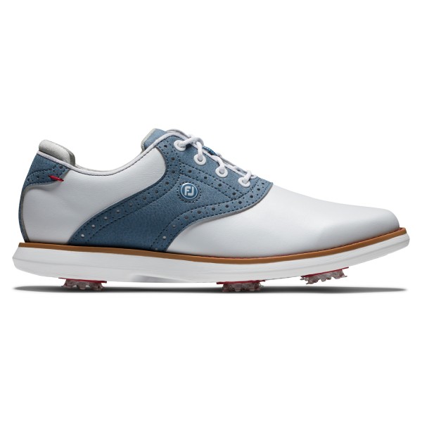 Footjoy Traditions Golfschuh Damen weiß/blau