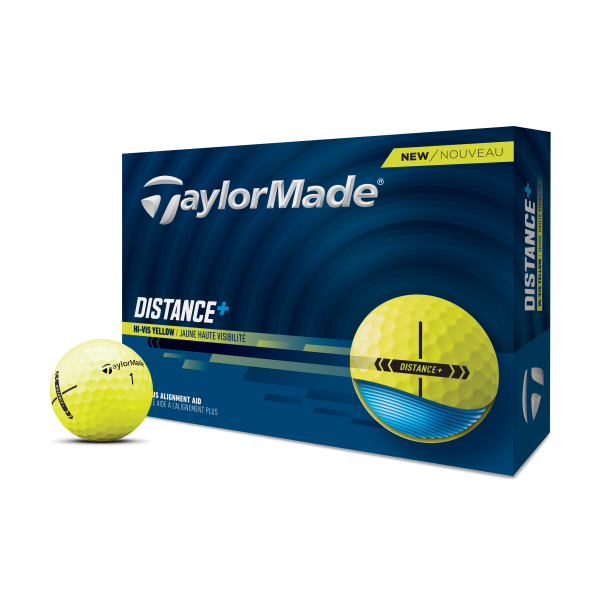 Taylormade Distance+ Golfbälle 12Stk. weiss