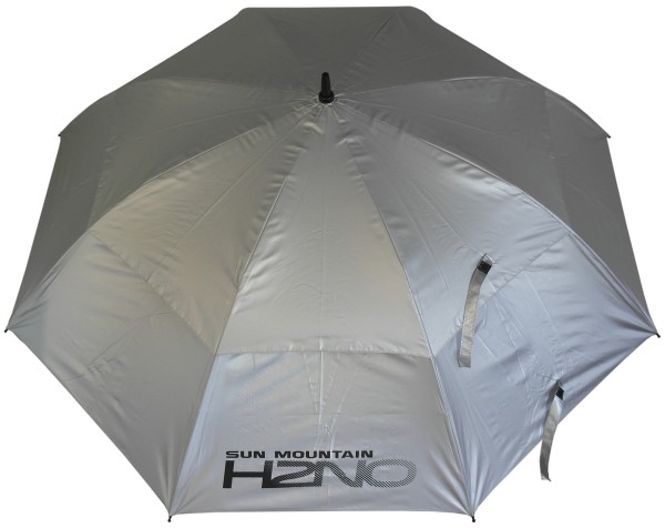 Sun Mountain H2NO UV-Proofed Regenschirm silber