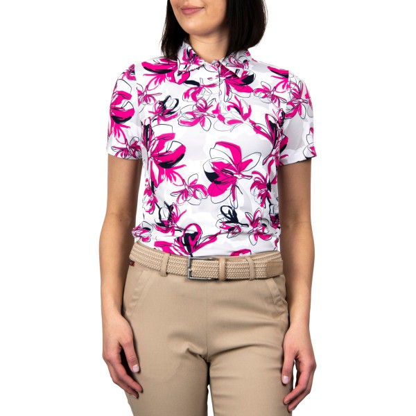 Kjus Enya Printed S/S Polo Damen