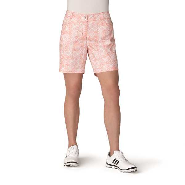 adidas Printed Short Damen orange/weiß