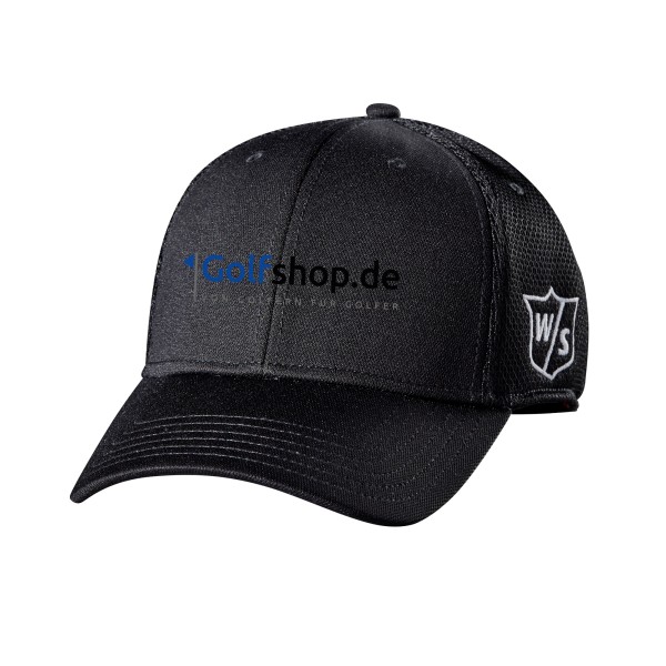 Wilson Staff Tour Cap Herren Golfshop.de Logo weiss