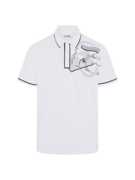 Original Penguin Golf SS 80S ENGINEERED EA SHIRT- POLO Herren