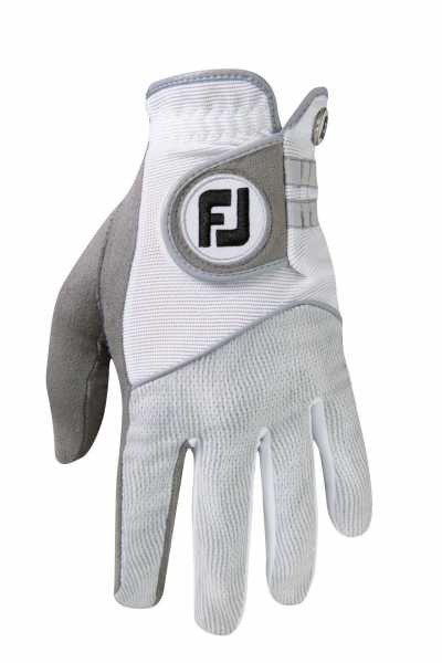 Footjoy Raingrip Handschuh Herren grau/weiß