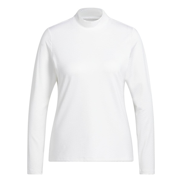 adidas Beyond the Course Mesh Longsleeve Mock Shirt Damen XS weiß