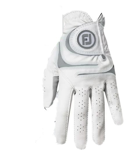 Footjoy Weathersof Handschuh Damen weiß/grau