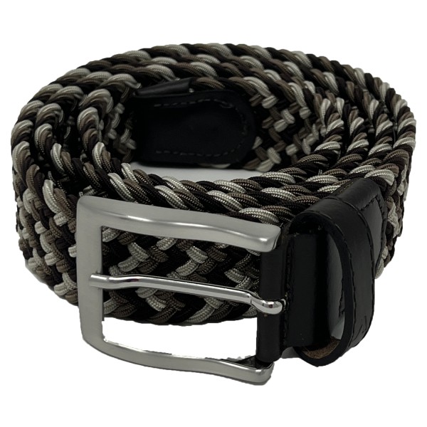 Alberto Belt Multicolor Braided Men