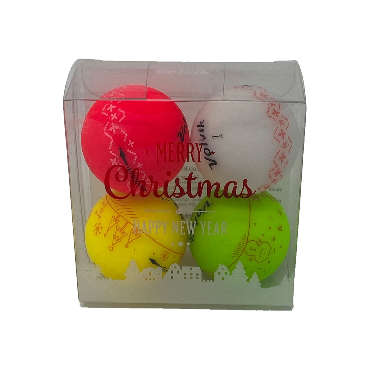 Volvik ViVID Weihnachten Special Edition 4er Geschenkbox „limitierte Auflage“