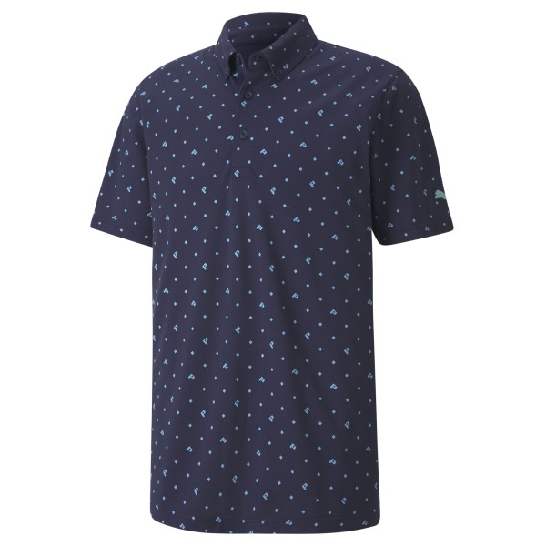 Puma Pique P Polo Herren navy