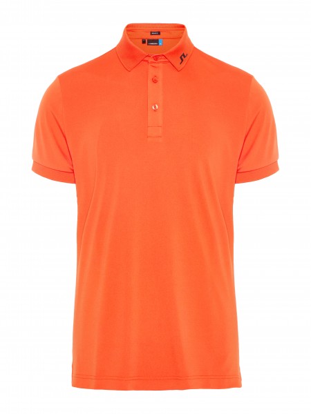 J. Lindeberg KV Reg Fit-TX Jersey Polo Herren rot
