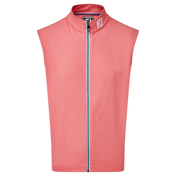 Footjoy Fullzip Knit Weste Herren rot