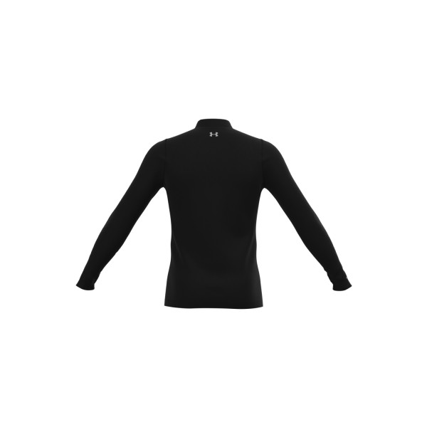 Under Armour ColdGear Longsleeve Golf Mock Herren schwarz
